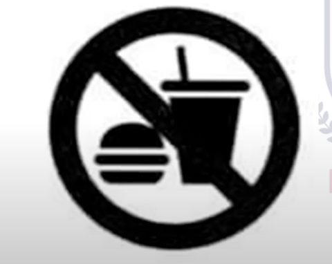 A black and white sign with a drink and a hamburger

AI-generated content may be incorrect.
