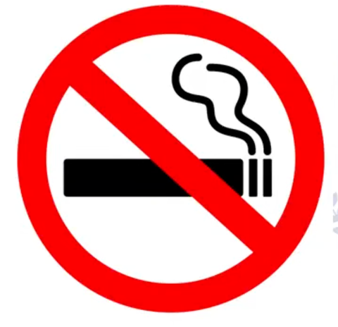 A no smoking sign
AI-generated content may be incorrect.