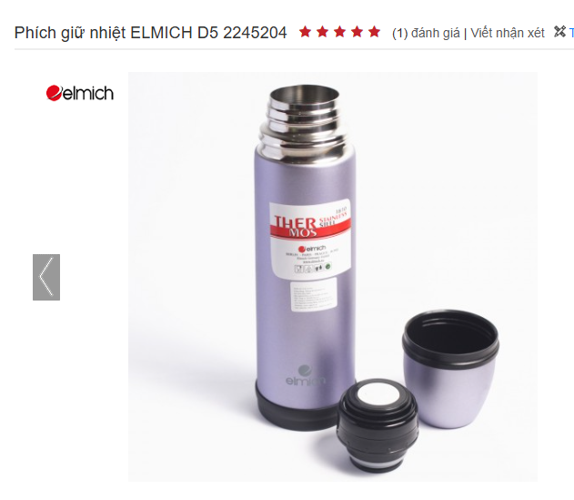 Phích giữ nhiệt Elmich 260,000